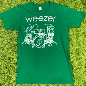 weezer 90s Tシャツ グリーンアルバム　LiveツアーT Weezer 90S Vintage Band T Shirt “Rock Music” - XL | eBay